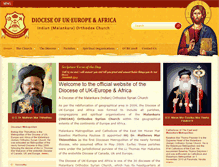Tablet Screenshot of indianorthodoxuk.org